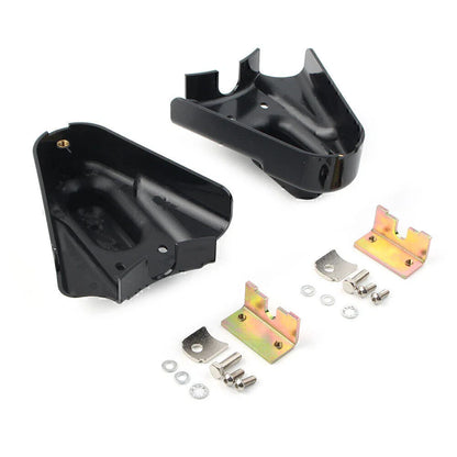 ABS Kuryakyn Gloss Black Phantom Covers for Harley Softail FXST/C
