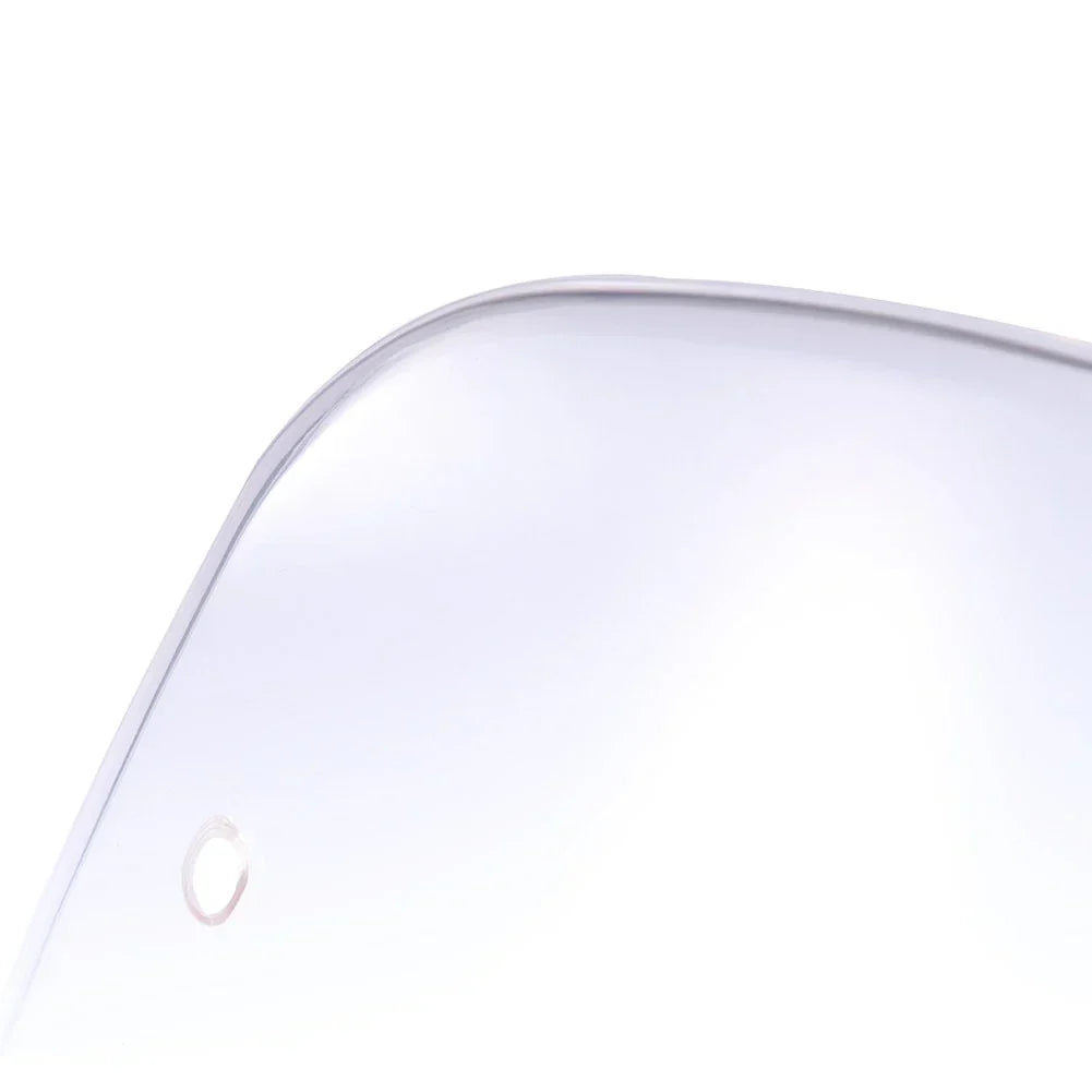5-7'' Round Headlight Windscreen for Universal Fit Motor Clear
