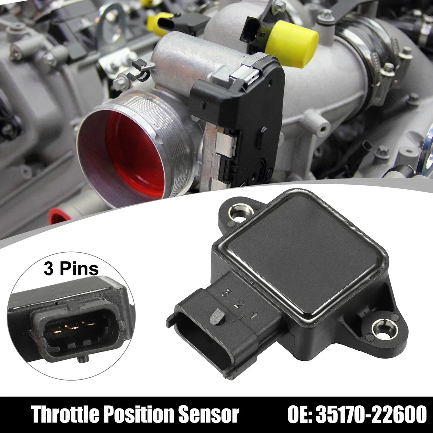 Throttle Position Sensor for Hyundai Elantra 2.0L (2001-2006)