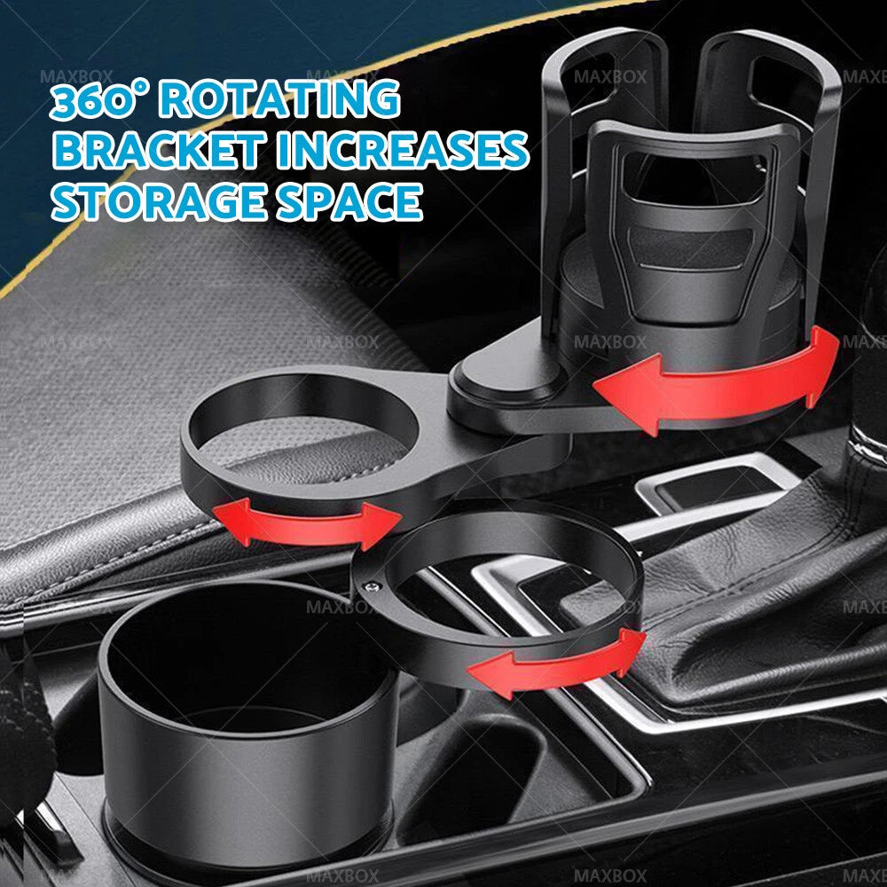 4-in-1 Adjustable Cup Holder Expander for Car Drink Bottle Holder