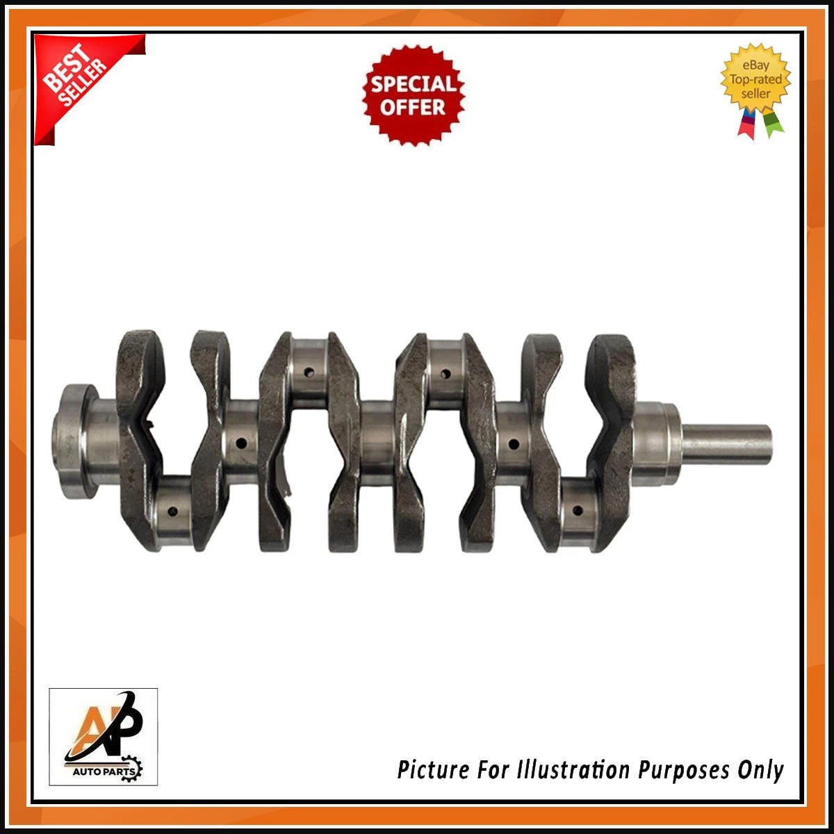 Crankshaft Replacement for Nissan NP300 Navara Pathfinder Cabstar YD25 (2000–2015)