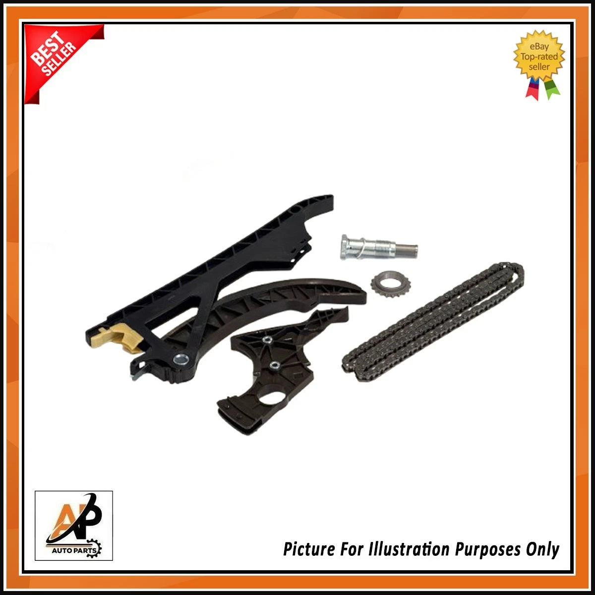 Engine Timing Chain Kit OEM Replacement for BMW 3.0 N54 (2007–2016)