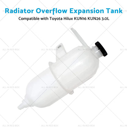 Radiator Overflow Expansion Tank for Toyota Hilux KUN16 KUN26 (2005-2015)