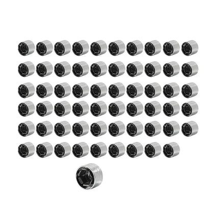 60 x Engine Bolt Caps Cover for Harley Twin Cam Electra Road Glide King Chrome