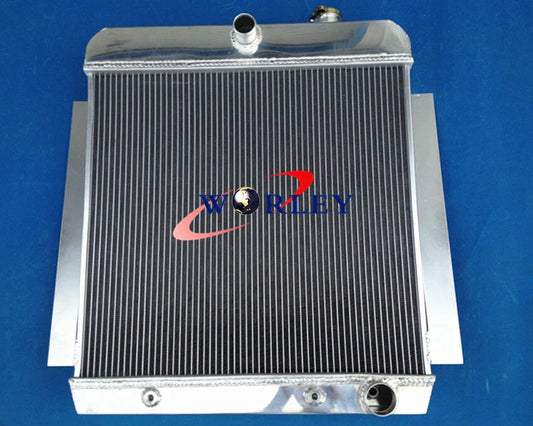 3 Row Aluminum Radiator for Chevy Pickup Truck (1955-1959)