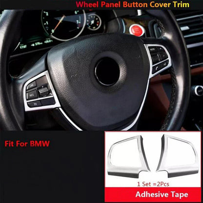 Steering Wheel Button Cover Trims for BMW 5 7 Series F01 F02 F03 F04 F07
