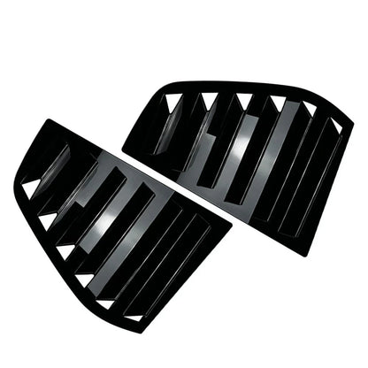 Gloss Black Rear Window Louver Cover Trim  for VW Golf MK5 (2004-2008)