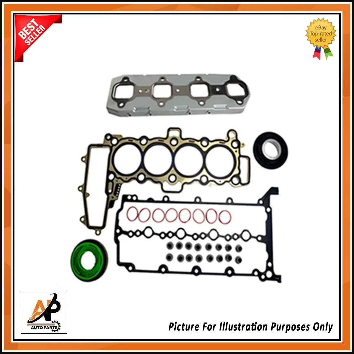 Forged Crankshaft Engine Rebuild Kit for Jaguar Land Rover 204DTD (2000–2010)