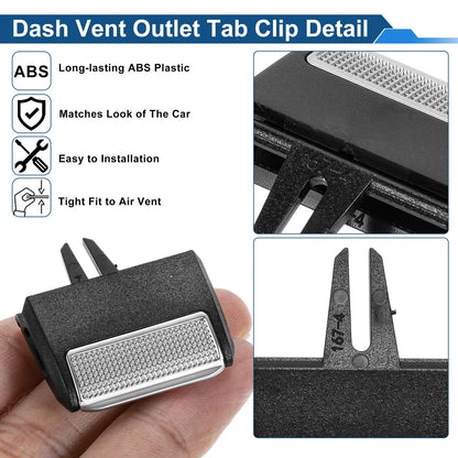Vent Outlet Tab Clip for Mercedes-Benz GLE GLS Class Front Center Console