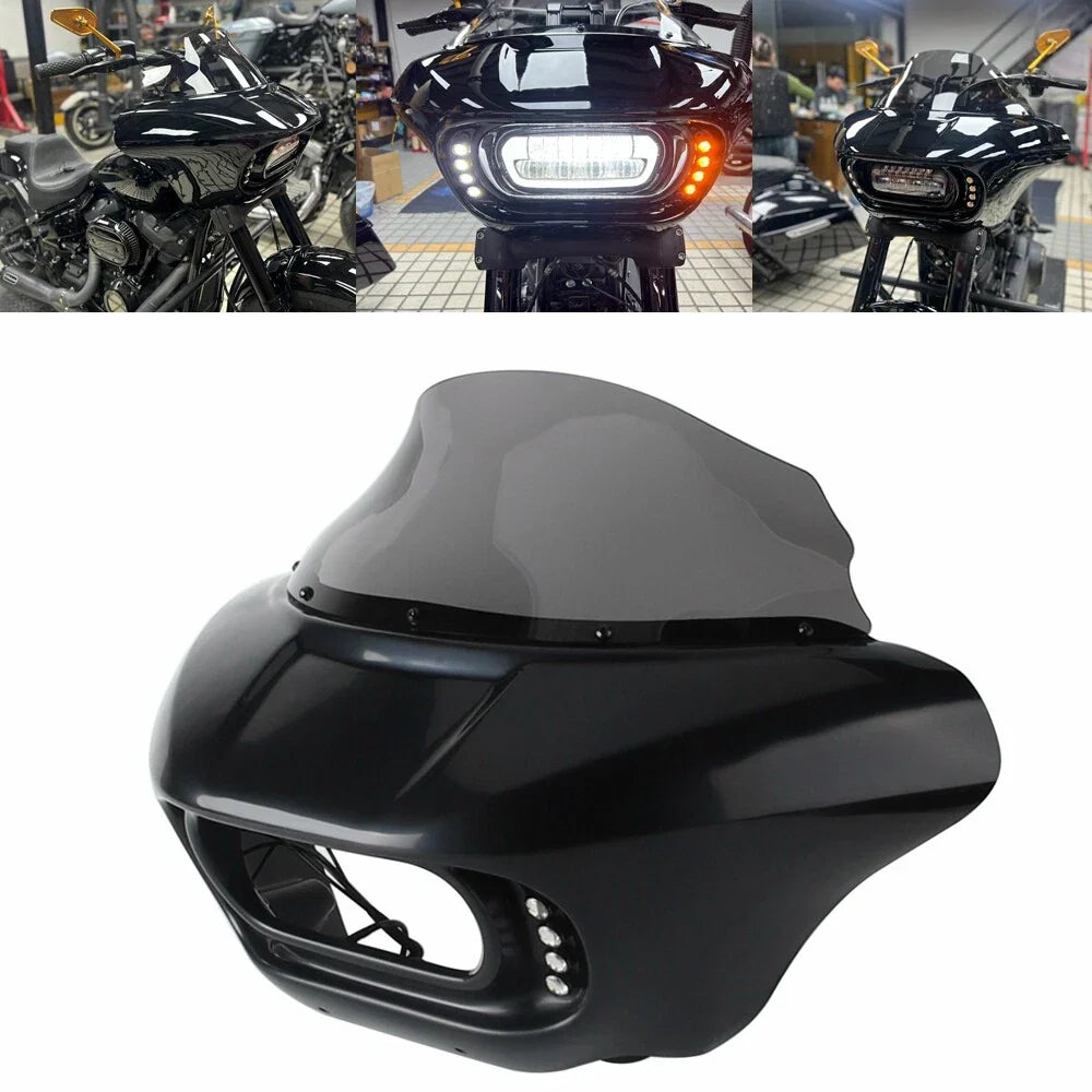 Front Fairing & Windshield Kit for Harley Softail Fat Bob 114 (2018-2023)