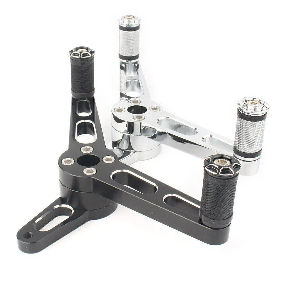 Heel Toe Shifter for Harley Sportster 883 1200 48 (2004-2018) Black/Silver