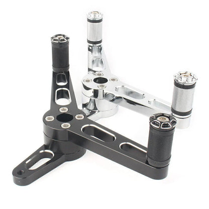 Heel Toe Shifter for Harley Sportster 883 1200 48 (2004-2018) Black/Silver