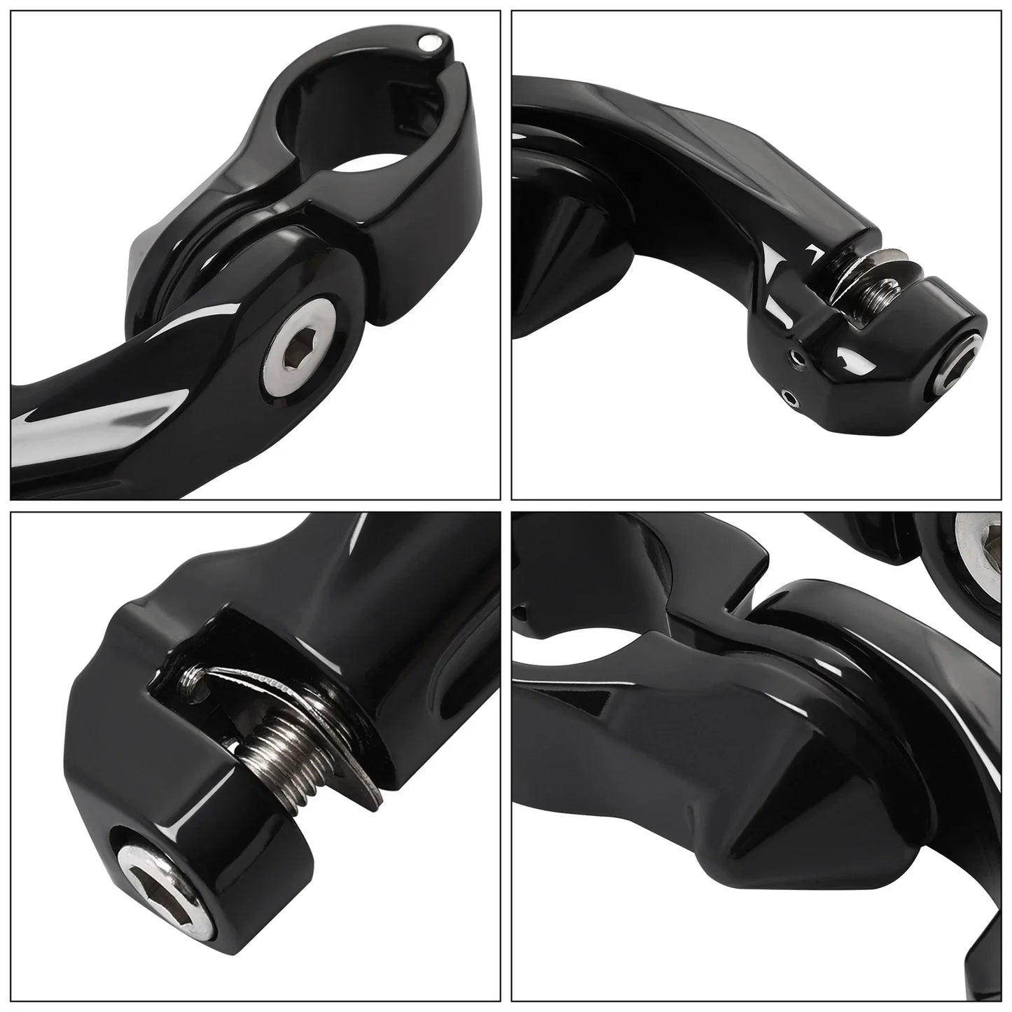 Short Angled Footpeg Pegs for Harley (32mm)
