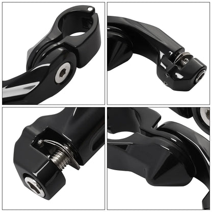Short Angled Footpeg Pegs for Harley (32mm)