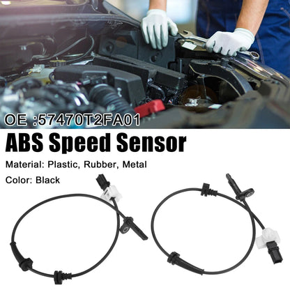 2 x Rear ABS Wheel Speed Sensors for Honda Accord (2013-2017)
