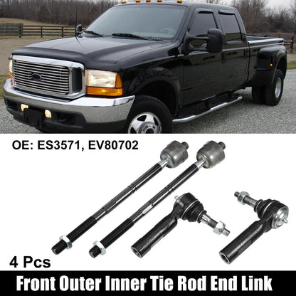 4 Pcs Tie Rod End Links for Dodge Charger (2011-2023)