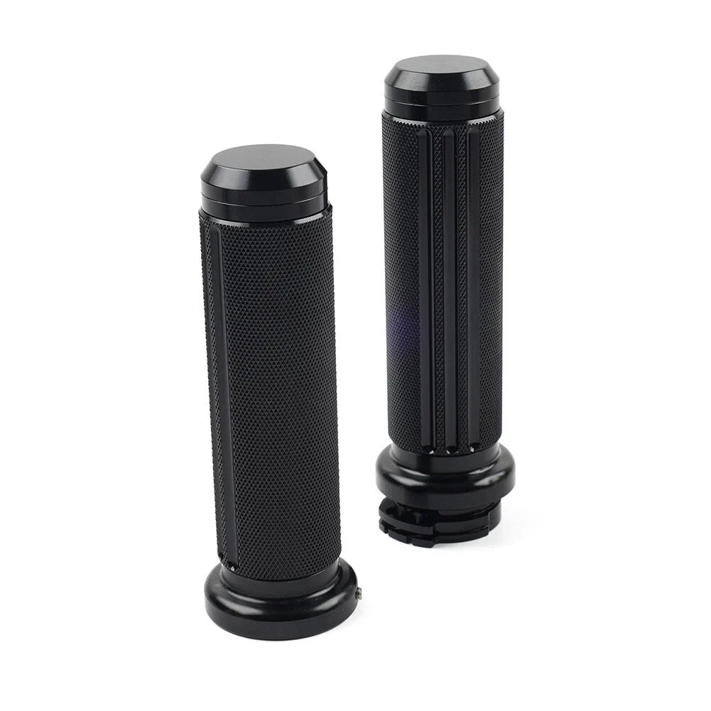 Handlebar Grips for Harley Heritage Softail Dyna Black