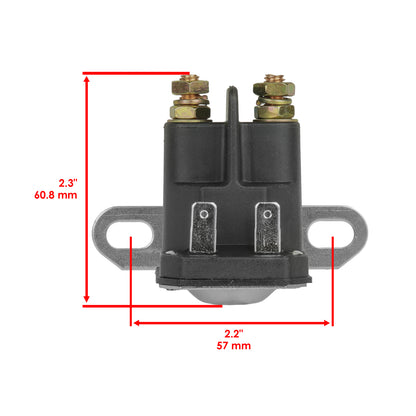 Caltric Starter Relay Solenoid Replacement for John Deere GX85 SX85 (2005–2008)