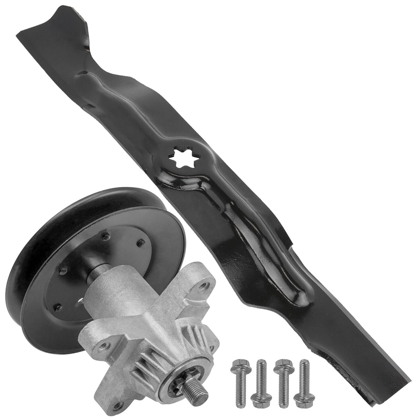 Deck Spindle Assembly with Pulley for MTD RZT-50 17AF2 Zero-Turn (2016–2016)