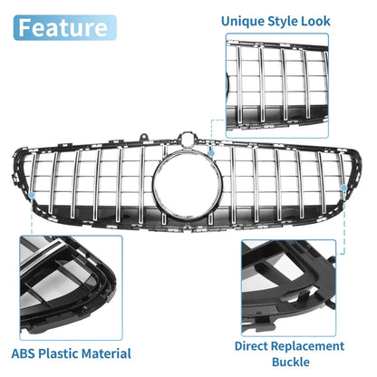 Front Upper Bumper Grille for Mercedes-Benz CLS400 (2015-2018)