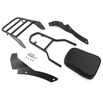 Backrest Sissy Bar Luggage Rack for Yamaha Dragstar V-Star 650 400 (96-11)