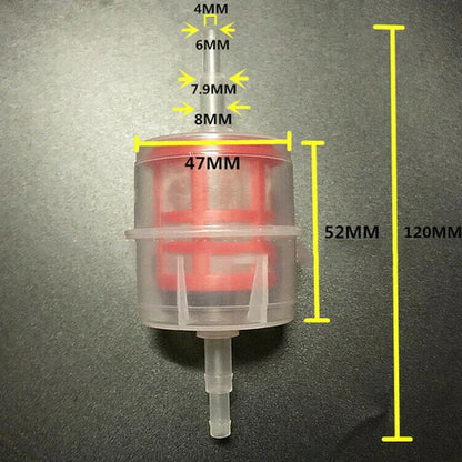 Fuel Filter 6/8mm for Lawn Mowers Hose Inline