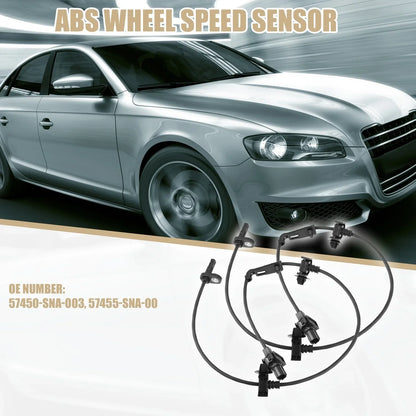 2 x ABS Wheel Speed Sensors for Honda Civic (2006-2011)
