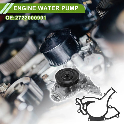 Water Pump for Mercedes-Benz C-Class 2005-2014