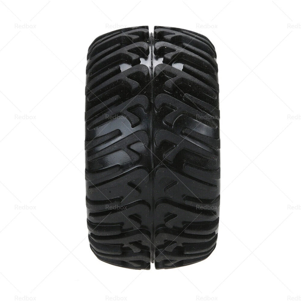 4x Wheel Rim & Tires for HSP 1:10 Monster Truck RC Car