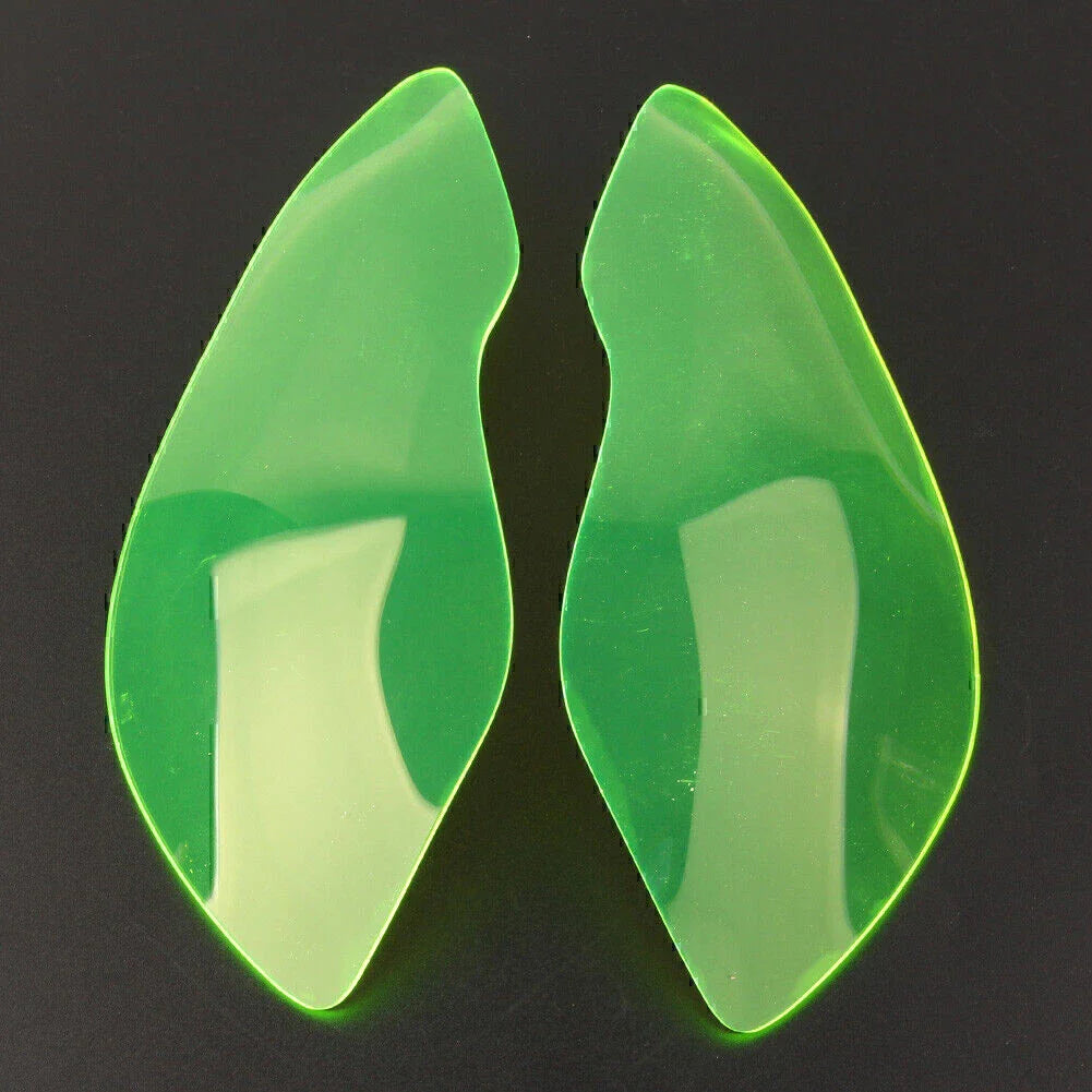 Green Headlight Guard Lens Cover for Kawasaki ZX-636R ZX-6R (2009-2018)