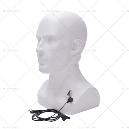 Covert Acoustic Tube Earpiece Headset Mic for Baofeng Kenwood
