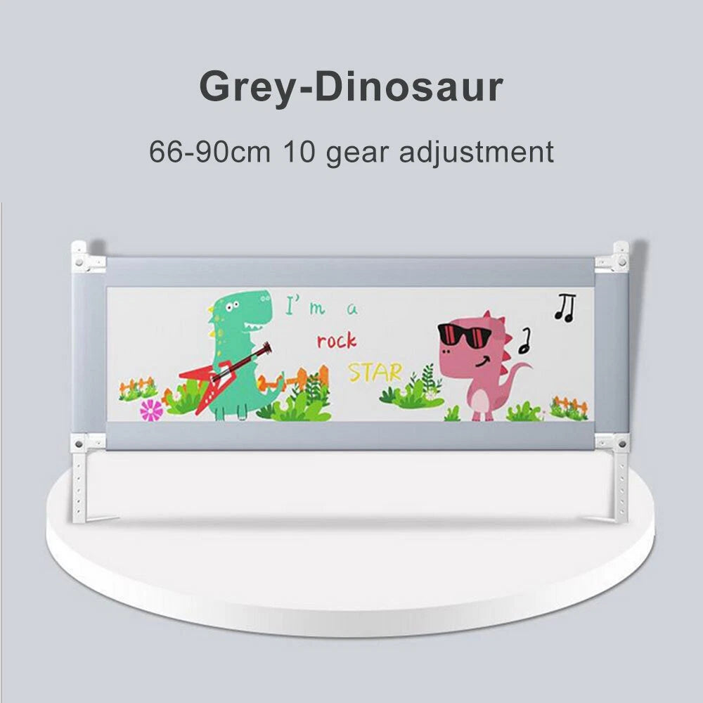 Adjustable Folding Kids Bed Rail Guard for Toddler Cot