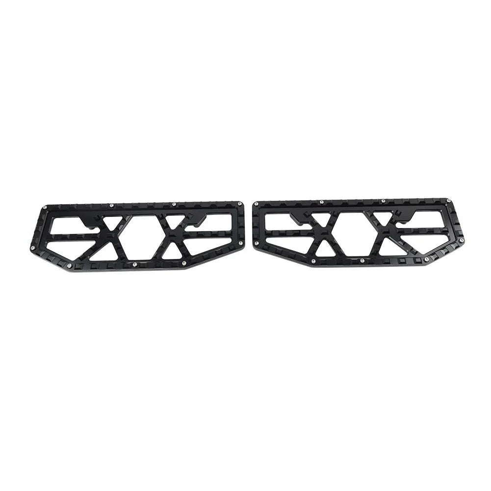 Black Rider Driver Floorboards Foot Pegs for Harley Electra Glide