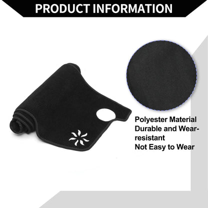 Dashboard Cover Mat for Honda Vezel RV3-RV6 (2021-2024) Black Protector Set
