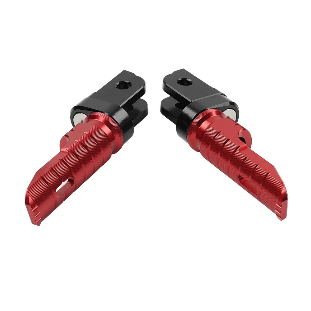 Red Front Footrest Pegs for BMW R Nine T/Scrambler, F900R (2019-2023)