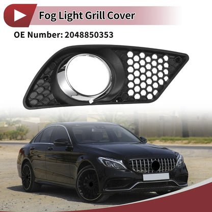 Front Right Fog Light Grill for Mercedes-Benz C300 (2008-2012)