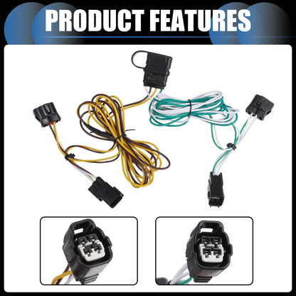 4-Pin Trailer Wiring Harness Kit for Dodge Ram 1500 (1995-2001)