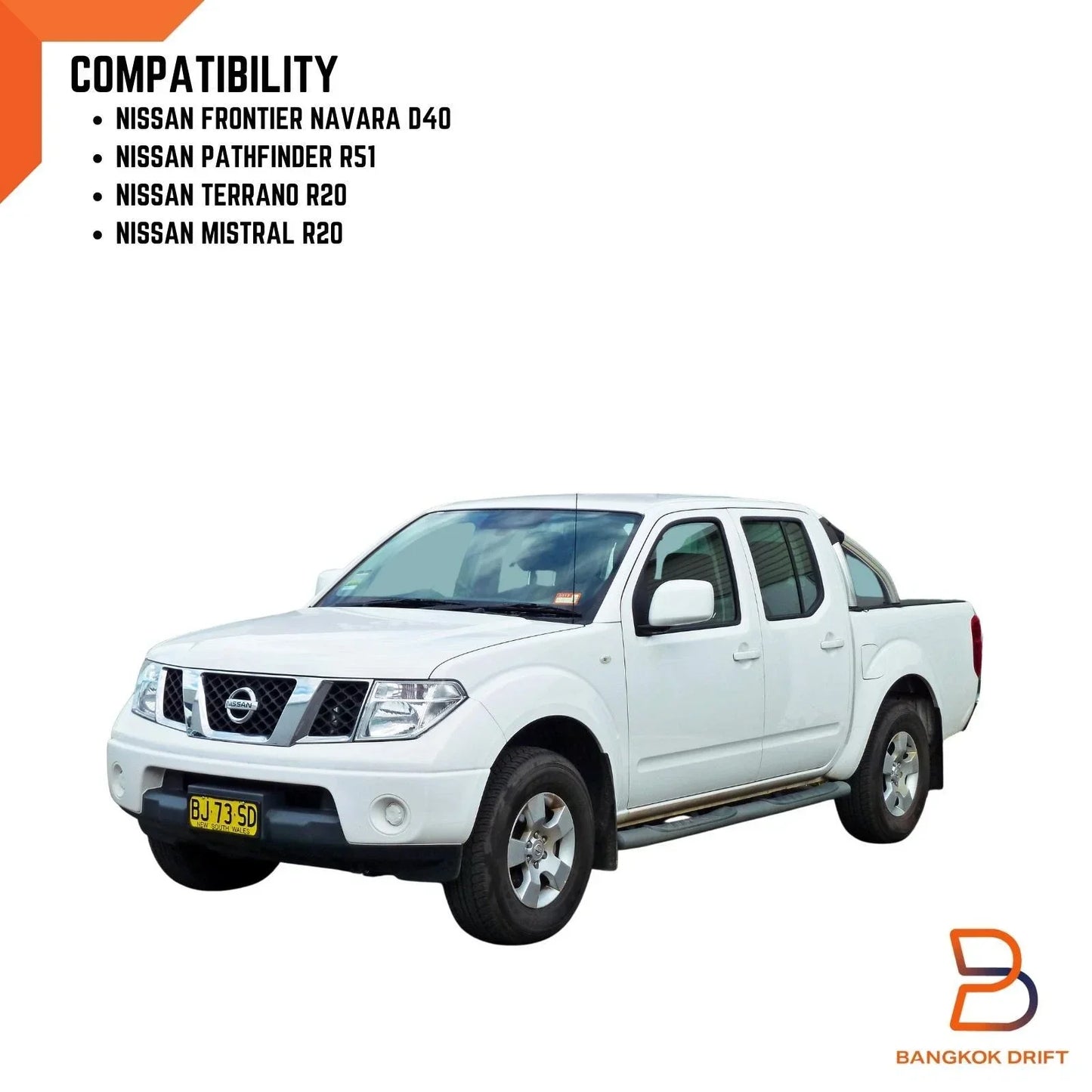 55mm Windshield Washer Tank Cap for Nissan Navara D40 R51 (2005-2015)
