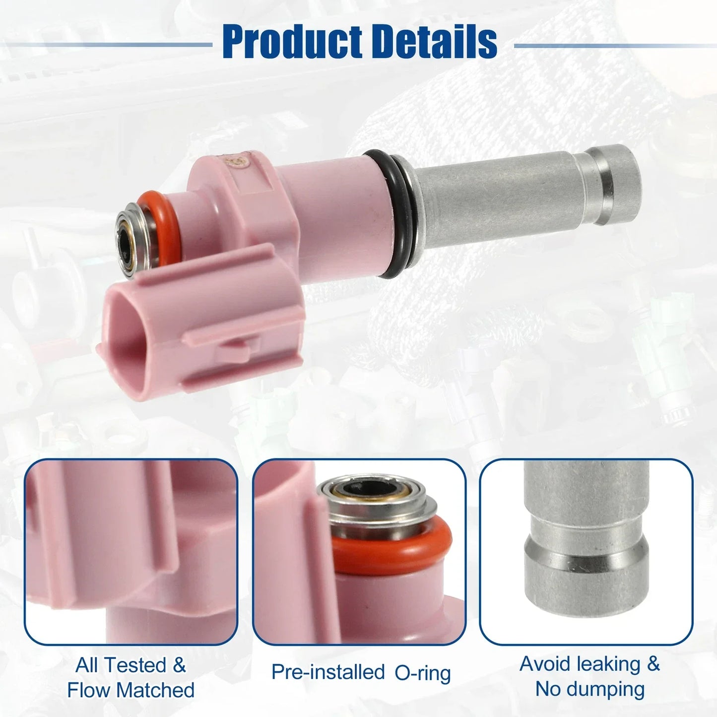 8 x Fuel Injector Nozzles for Lexus IS F (2008-2014)