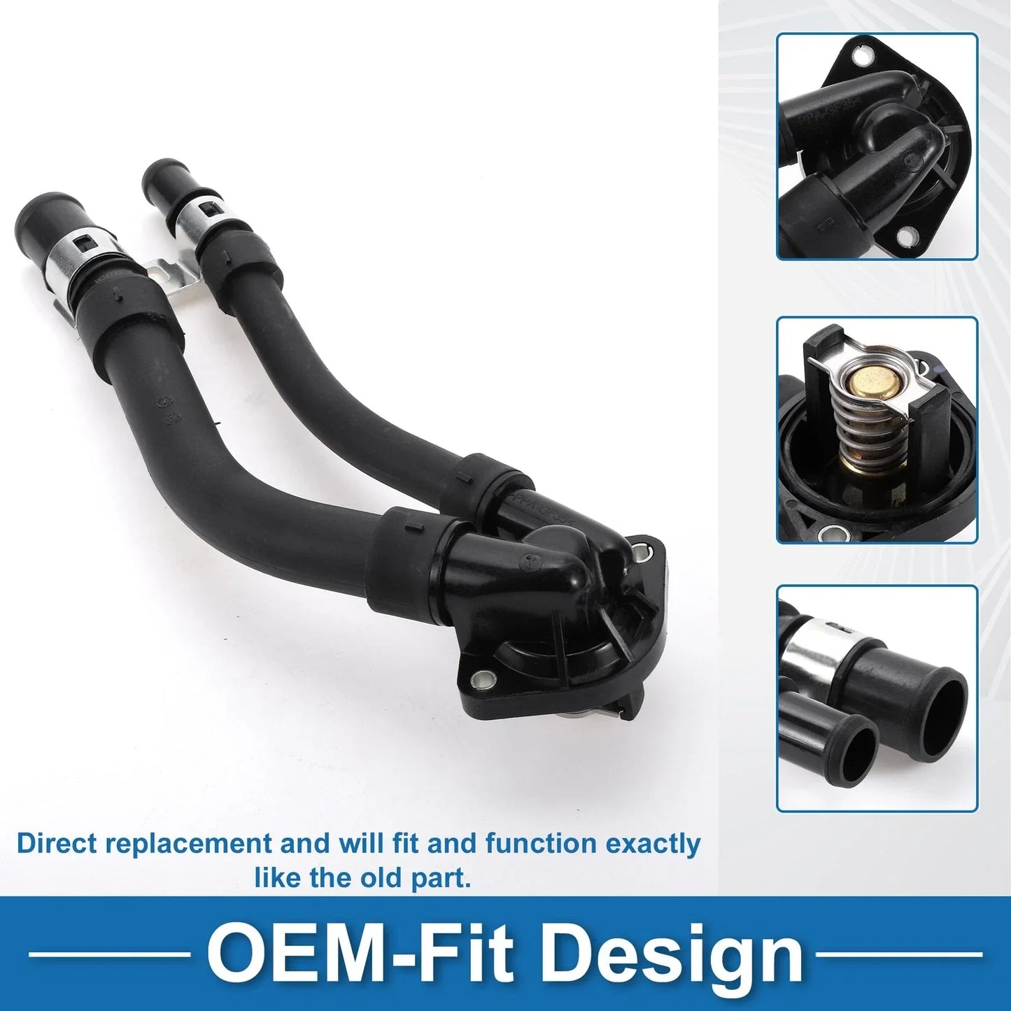 Engine Coolant Thermostat Housing for Mercedes Benz Smart Fortwo (2008-2015)
