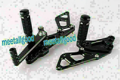 Rearset Foot Pegs for Suzuki GSXR 600 750 K11 (2011-2023) Black