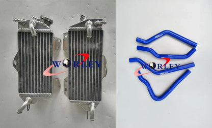 Aluminum Radiator & Hose for Kawasaki KX125 KX250 (1990-1993)