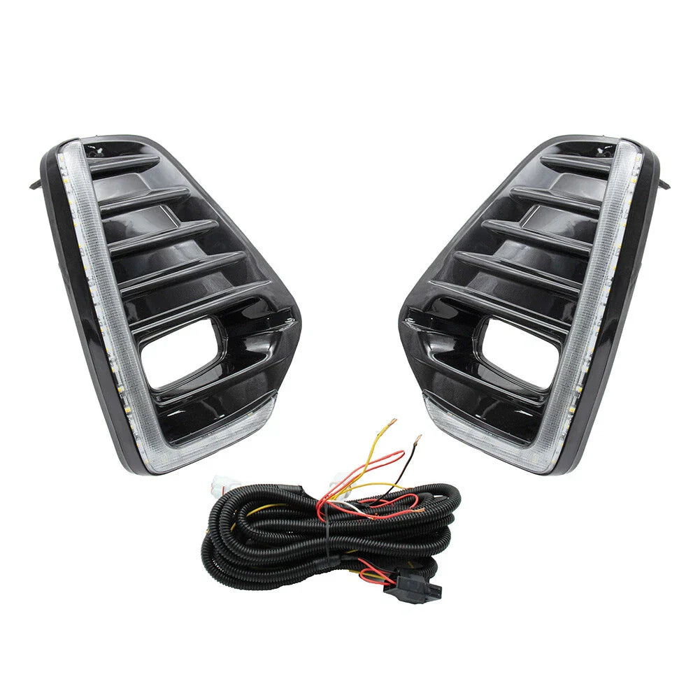 LED Daytime Running Lights w/ Turn Signal for Nissan Kicks (2021)