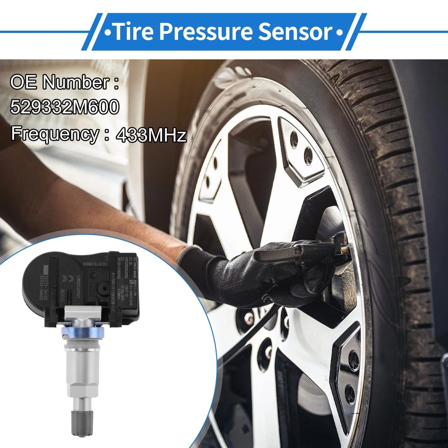 TPMS Sensor for Hyundai i30 (GD) 2014-2016 - Tire Pressure Monitoring System