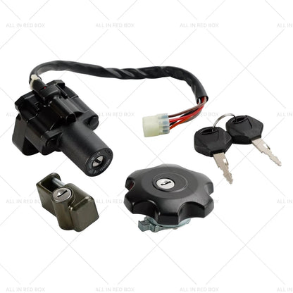 Ignition Switch Fuel Cap Seat Lock Set for Suzuki DR650 DR650SE (1996-2022)