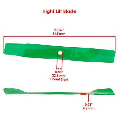 Deck Blade 42 Inch Replacement for John Deere L110 L111 L118 LA100 LA105 (1999–2016)