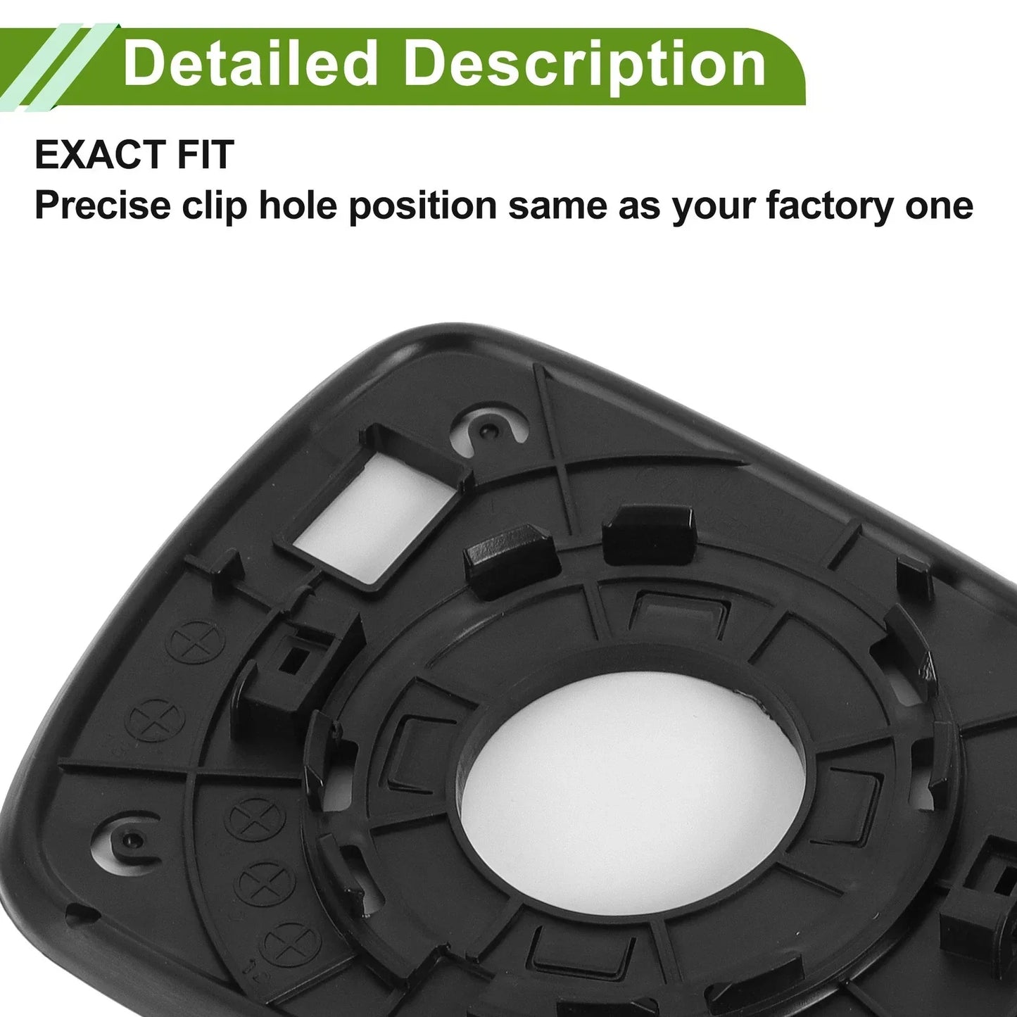 Left Side Mirror Glass for HYUNDAI I30 GD (2012-2017)