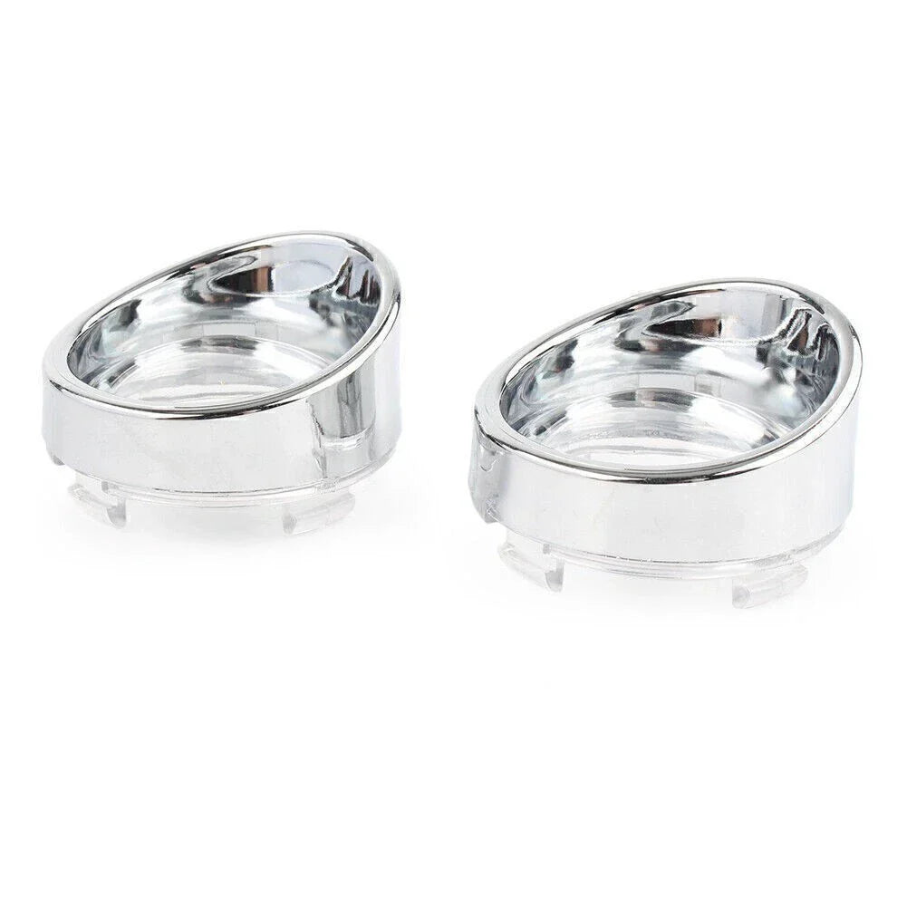 Turn Signal Light Lens Covers for Harley Touring, Glide, Road King (2009-2023)