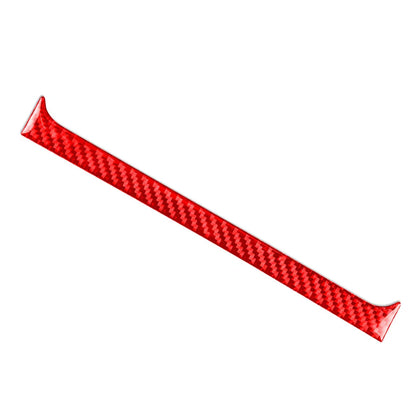 Carbon Fiber Red Interior Below Radio Console Cover Trim for Honda S2000 (2000-2009)