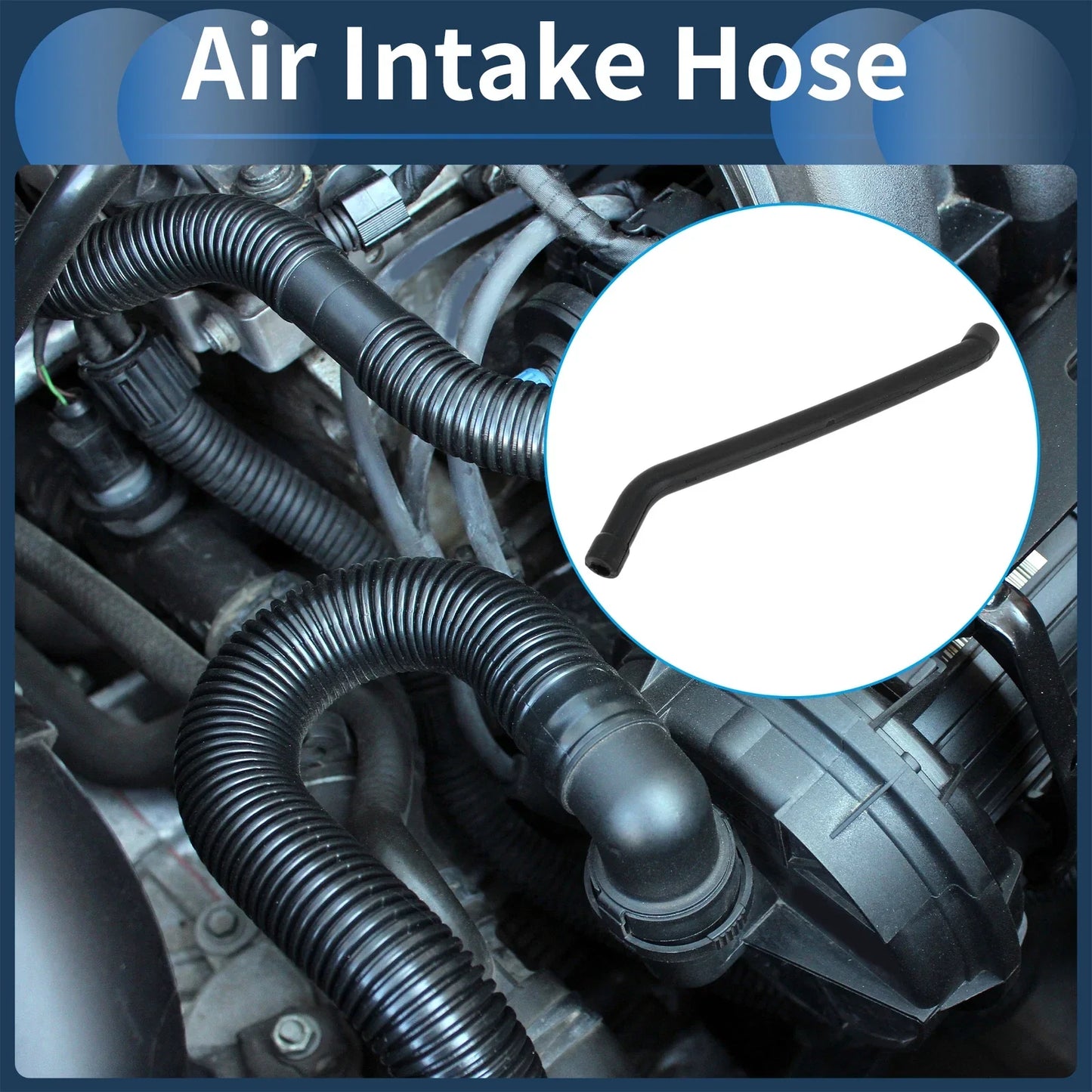 Engine Air Intake Hose for Mercedes-Benz C-Class W202 C240 (1997-2000)